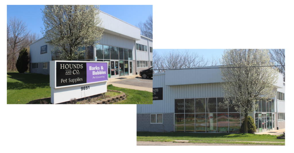 Hounds and Co. Outdoor Signage